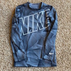 Nike long sleeved compression shirt.
